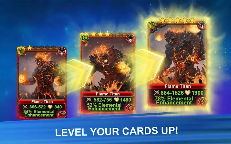 Blood of Titans: Card Battle [MOD: Mega Mod/Меню] - Скриншот 5