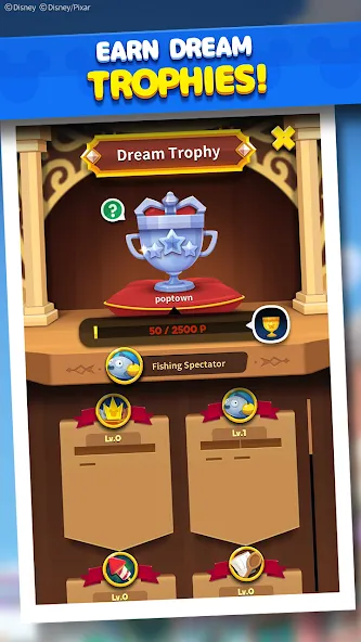 Disney POP TOWN (Дисней ПОП Таун) [MOD: Много монет/Энергии] - Скриншот 2