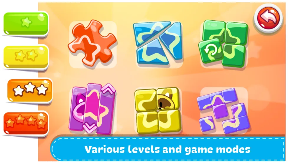 Kids Games — Puzzle World [MOD: Mega Mod/Меню] - Скриншот 2