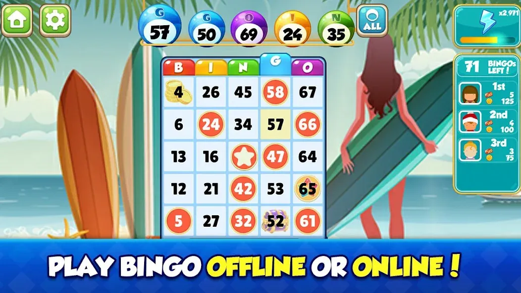 Bingo bay : Family bingo (Бинго бэй) [MOD: Много монет/Энергии] - Скриншот 3