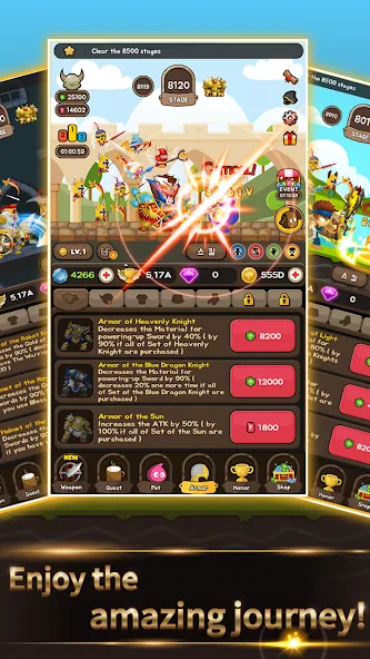 +9 God Blessing Cash Knight [MOD: Мод Меню/Взлом] - Скриншот 4