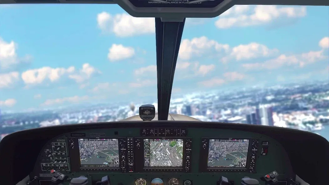 Flight Simulator — Plane Games [MOD: Много монет/Энергии] - Скриншот 3