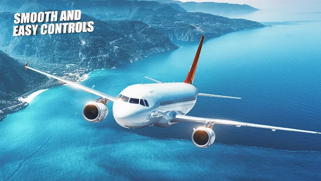 Flight Simulator — Plane Games [MOD: Много монет/Энергии] - Скриншот 4