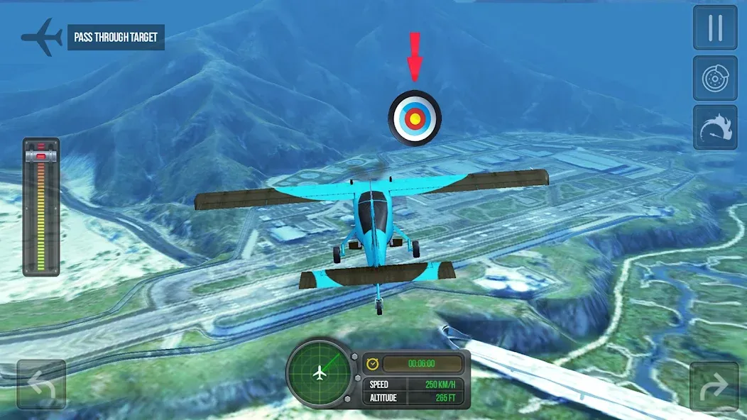 Flight Simulator — Plane Games [MOD: Много монет/Энергии] - Скриншот 5