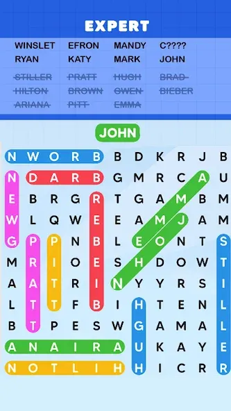Word Search Puzzle Challenge (Уордсрч Пазл Челлендж) [MOD: Premium/Unlocked] - Скриншот 4