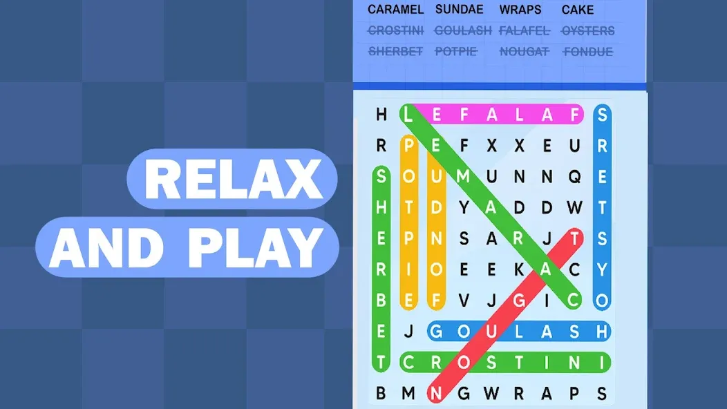 Word Search Puzzle Challenge (Уордсрч Пазл Челлендж) [MOD: Premium/Unlocked] - Скриншот 5