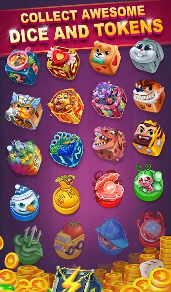 Parchisi STAR Online (Парчиси ЗВЕЗДА Онлайн) [MOD: Меню/Много денег] - Скриншот 4