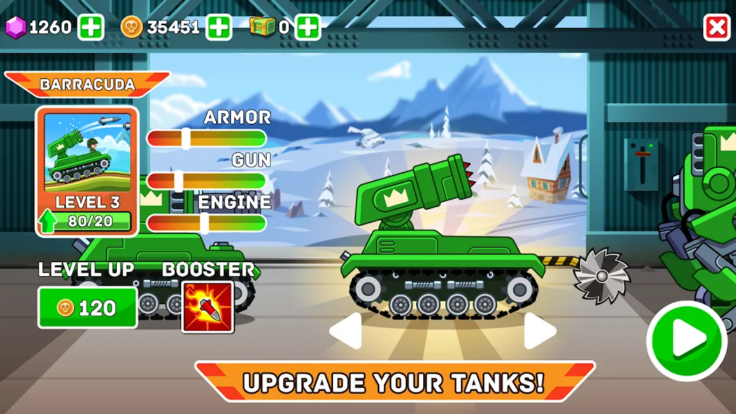 Hills of Steel (Хиллс оф Стил) [MOD: Бесконечные деньги] - Скриншот 3