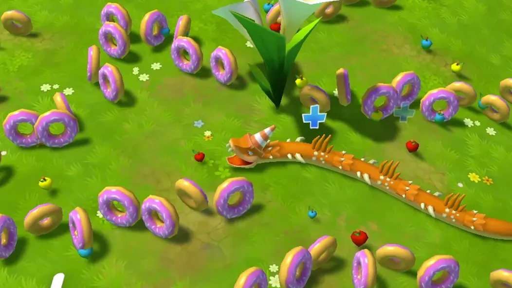 Snake Rivals — Fun Snake Game (Снейк Ривалс) [MOD: Бесконечные деньги] - Скриншот 3
