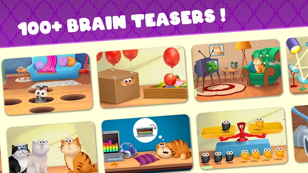 Brain quiz: Tricky puzzle [MOD: Mega Mod/Меню] - Скриншот 1