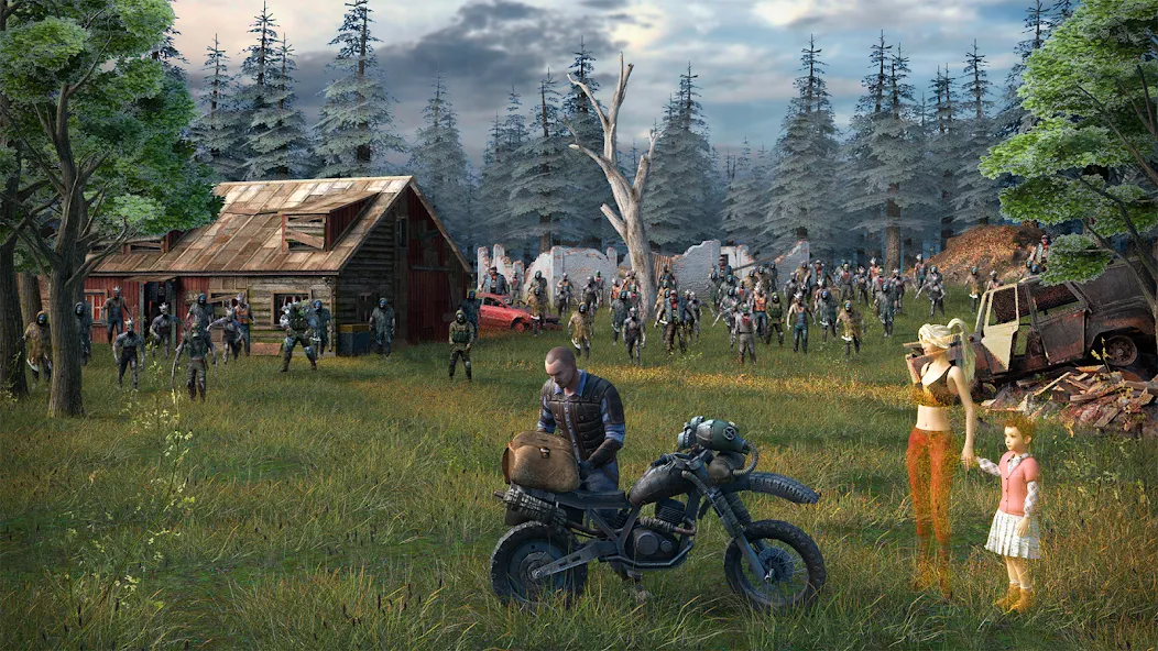 Dawn of Zombies: Survival Game (Доун оф Зомбис) [MOD: Premium/Unlocked] - Скриншот 1