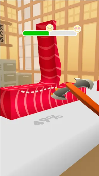 Sushi Roll 3D — Cooking ASMR (Суши Ролл 3D) [MOD: Все открыто] - Скриншот 5