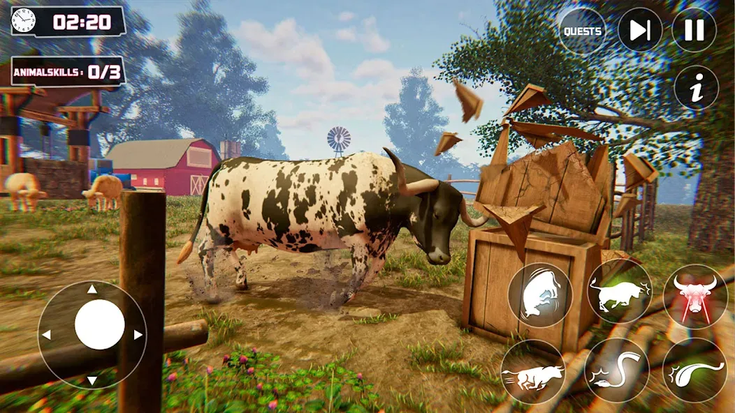 Scary Cow Simulator Rampage (Скари) [MOD: Mega Mod/Меню] - Скриншот 2