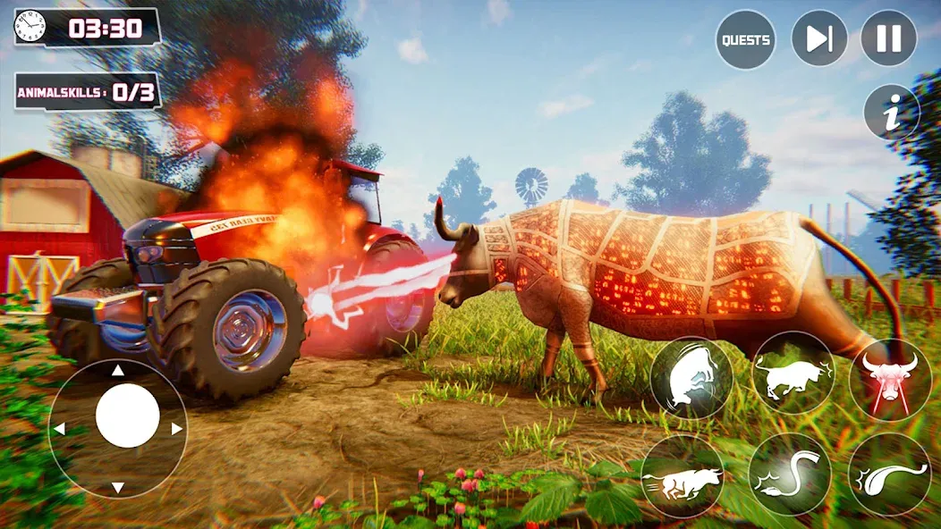 Scary Cow Simulator Rampage (Скари) [MOD: Mega Mod/Меню] - Скриншот 3