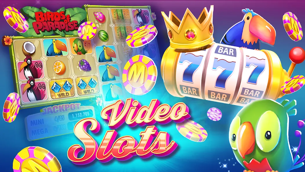 MundiGames: Bingo Slots Casino (Мундийуэгос) [MOD: Много монет/Энергии] - Скриншот 3