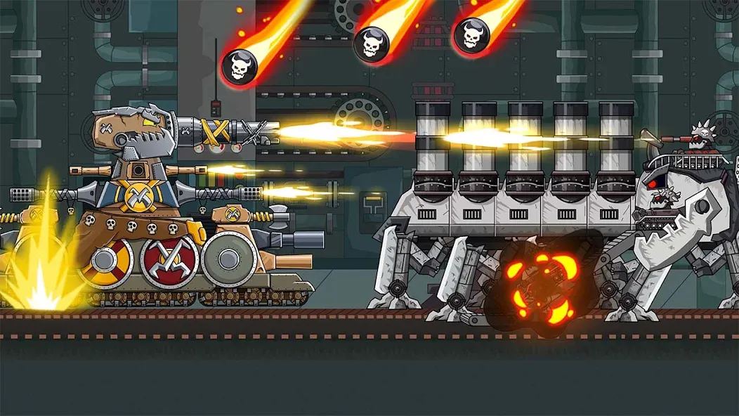 Tank Arena Steel Battle (Танковая Арена Стальное Сражение) [MOD: Мод Меню/Взлом] - Скриншот 1
