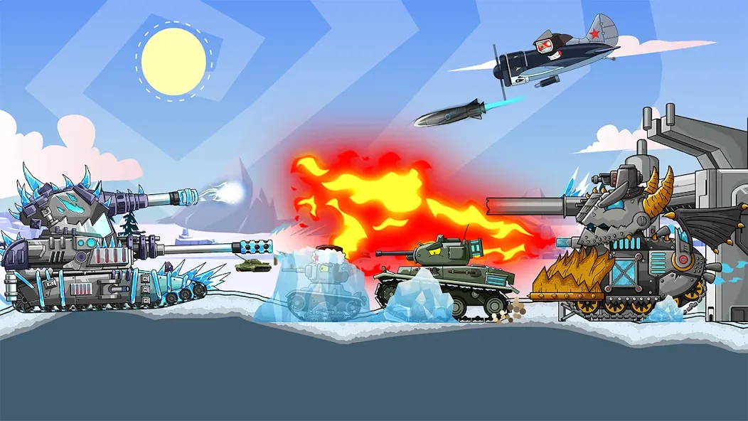 Tank Arena Steel Battle (Танковая Арена Стальное Сражение) [MOD: Мод Меню/Взлом] - Скриншот 5