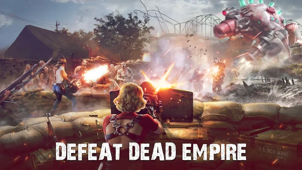Dead Empire: Zombie War (Дед Эмпайр) [MOD: Много монет/Энергии] - Скриншот 5