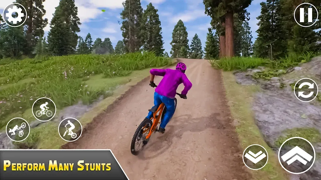 BMX Bicycle Games Offroad Bike [MOD: Бесконечные деньги] - Скриншот 4