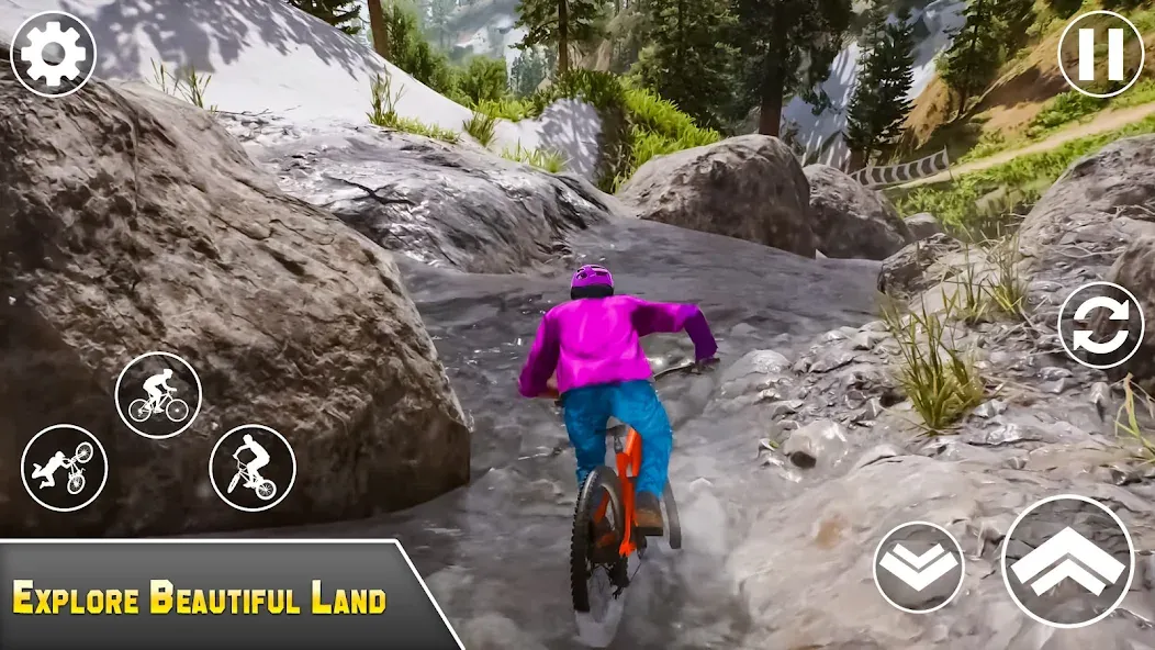 BMX Bicycle Games Offroad Bike [MOD: Бесконечные деньги] - Скриншот 5