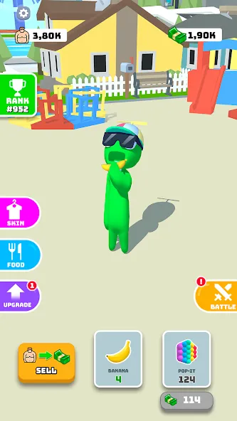 Eating Hero: Clicker Food Game (Итинг Хиро) [MOD: Мод Меню/Взлом] - Скриншот 1