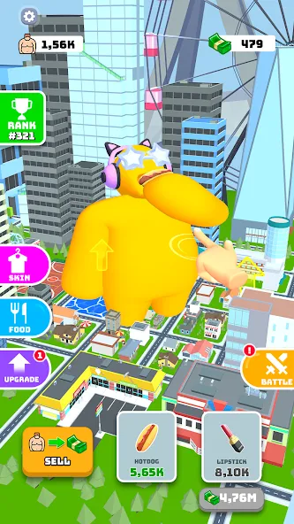 Eating Hero: Clicker Food Game (Итинг Хиро) [MOD: Мод Меню/Взлом] - Скриншот 3