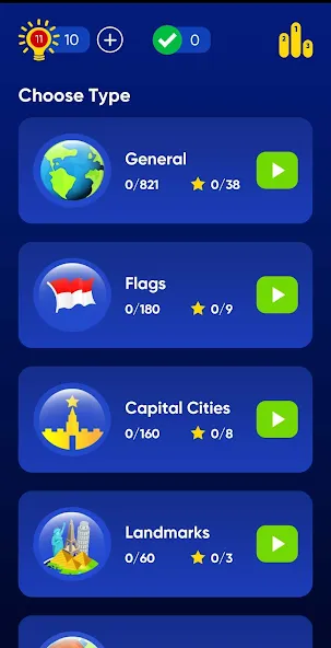Geo Quiz: World Geo Trivia (Джио Квиз) [MOD: Все открыто] - Скриншот 2