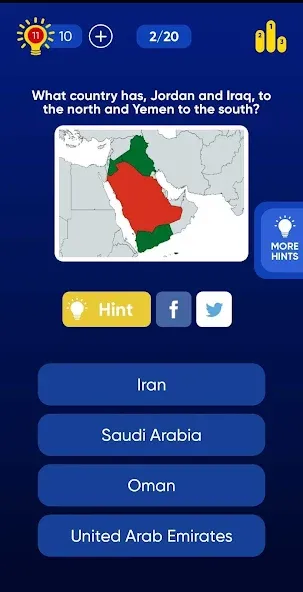 Geo Quiz: World Geo Trivia (Джио Квиз) [MOD: Все открыто] - Скриншот 4