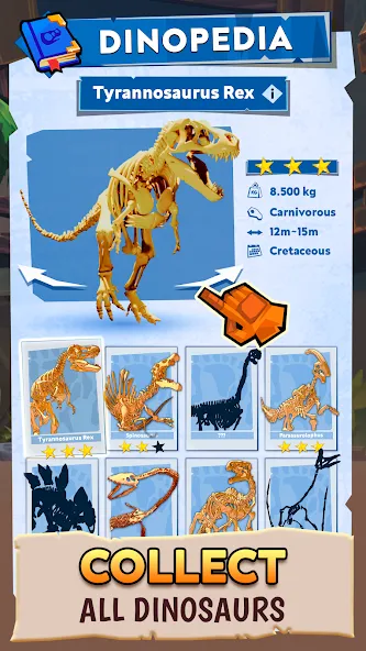 Dino Quest 2: Dinosaur Fossil (Дино Квест 2) [MOD: Меню/Много денег] - Скриншот 4