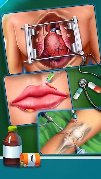 Surgery Doctor Simulator Games [MOD: Мод Меню/Взлом] - Скриншот 4