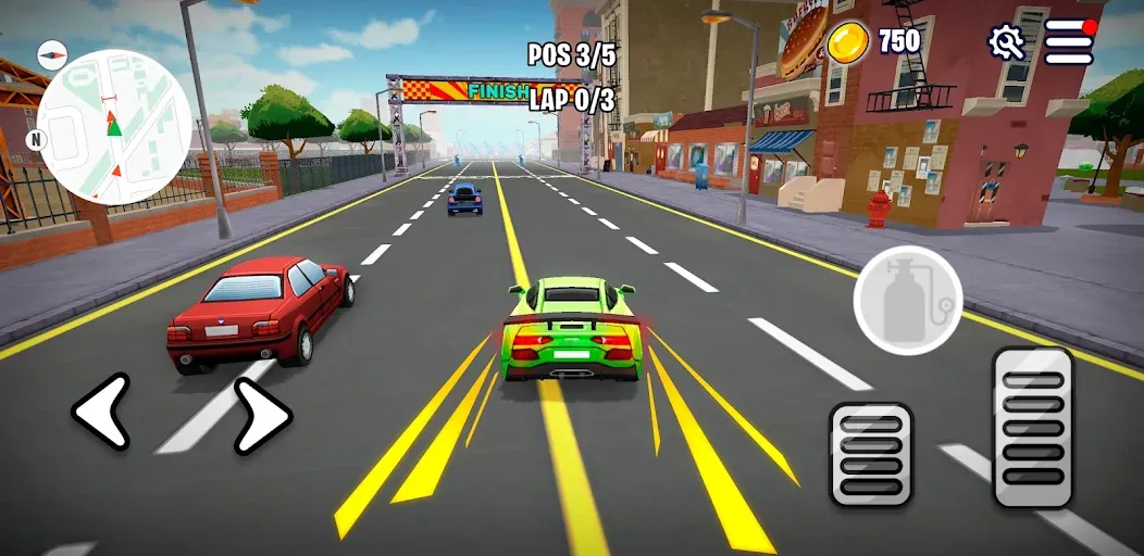 Rumble Racing: Car Drifting (Рамбл Рейсерс) [MOD: Много монет/Энергии] - Скриншот 1