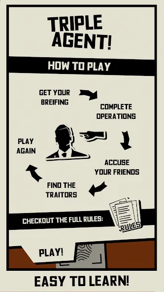 Triple Agent [MOD: Premium/Unlocked] - Скриншот 1