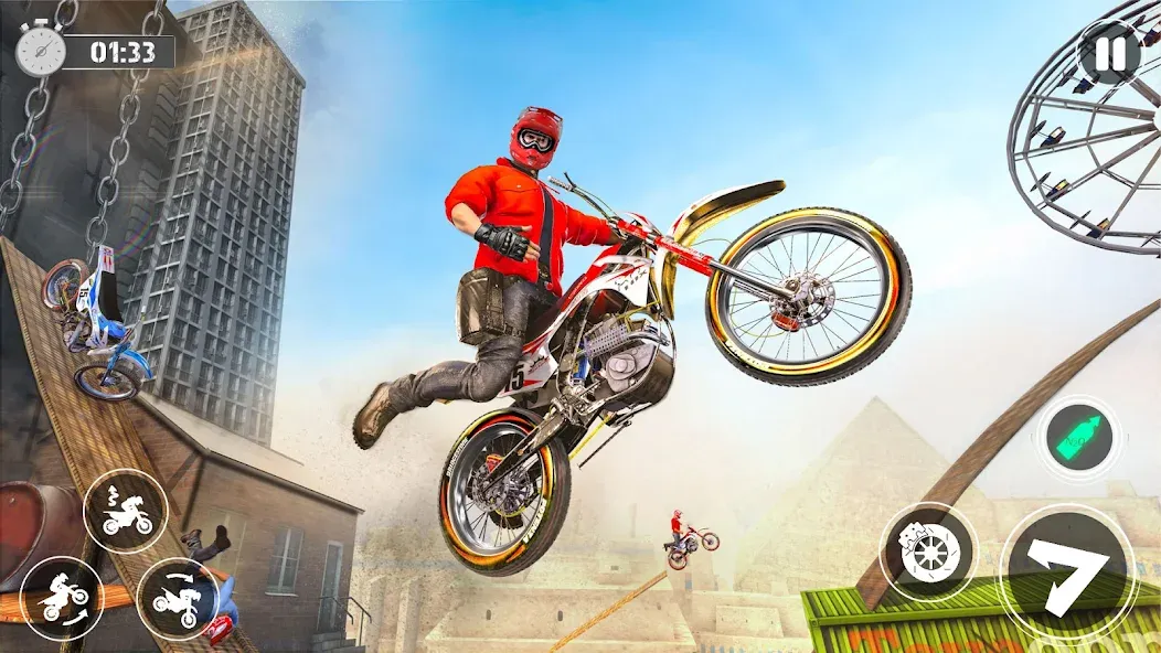 Bike Stunt Race Tricks Master [MOD: Premium/Unlocked] - Скриншот 1