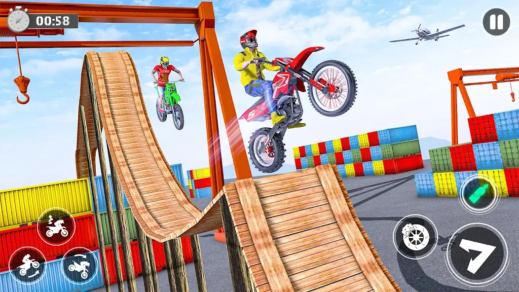 Bike Stunt Race Tricks Master [MOD: Premium/Unlocked] - Скриншот 4