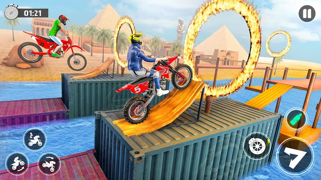 Bike Stunt Race Tricks Master [MOD: Premium/Unlocked] - Скриншот 5