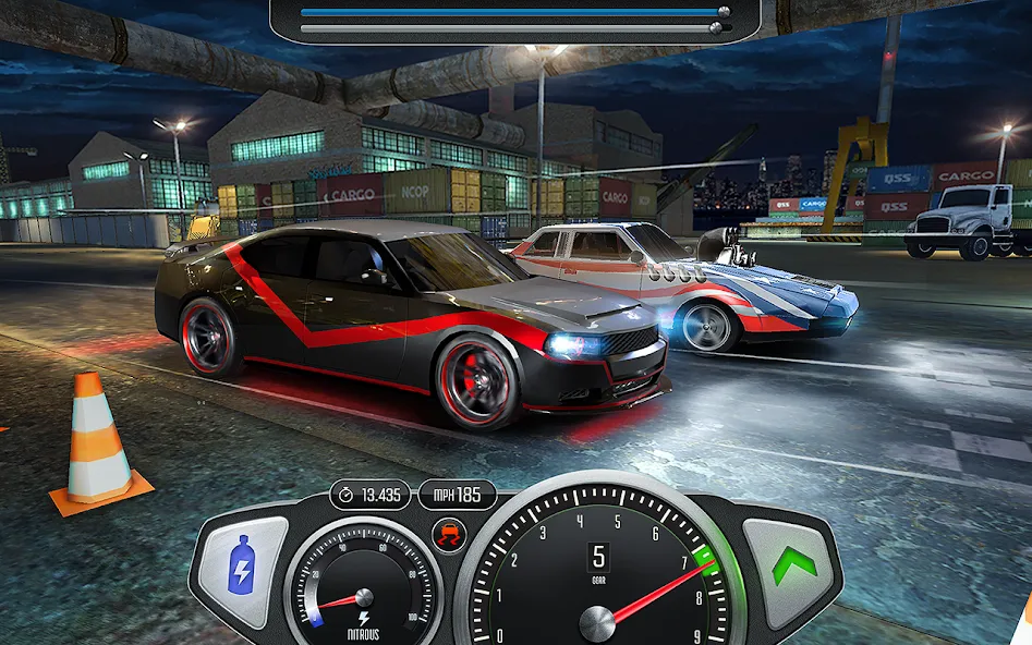 TopSpeed: Drag & Fast Racing (Топ Спид) [MOD: Бесконечные деньги] - Скриншот 1