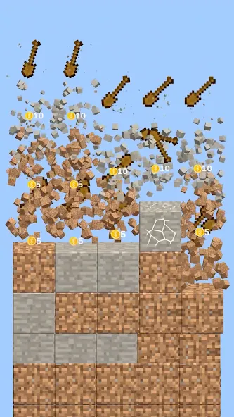Merge Miners (Мерж Майнерс) [MOD: Premium/Unlocked] - Скриншот 4