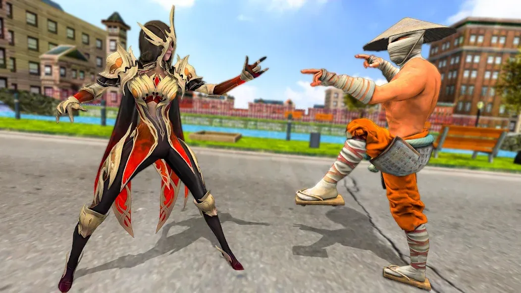 Ninja Master 3D Fighting Games [MOD: Бесконечные деньги] - Скриншот 5