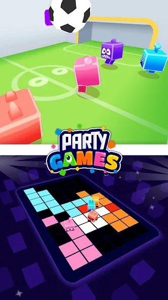 Party Games — 13 Mini Games [MOD: Меню/Много денег] - Скриншот 1