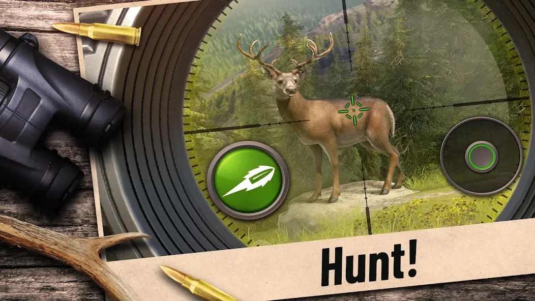 Hunting Clash: Shooting Games (Хантинг Клаш) [MOD: Все разблокировано] - Скриншот 1