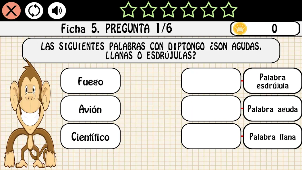 El gran juego de Ortografía [MOD: Много монет/Энергии] - Скриншот 5