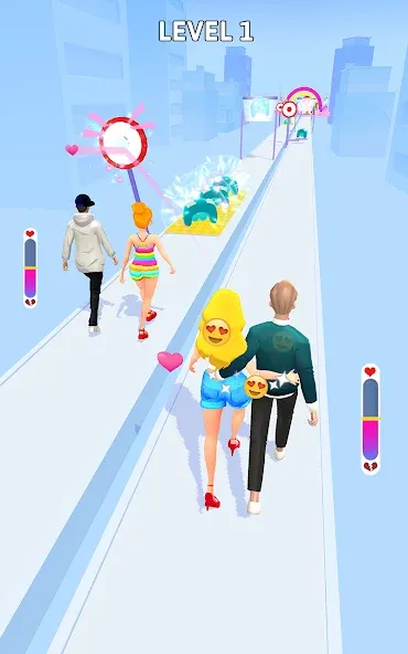 Bestie Breakup — Run for Love (Бести Брейкап) [MOD: Меню/Много денег] - Скриншот 2