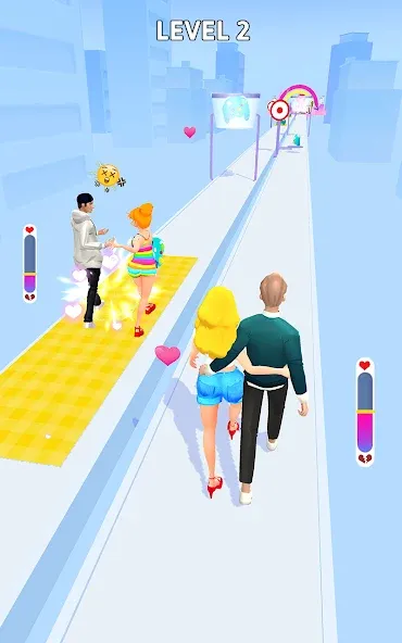 Bestie Breakup — Run for Love (Бести Брейкап) [MOD: Меню/Много денег] - Скриншот 3