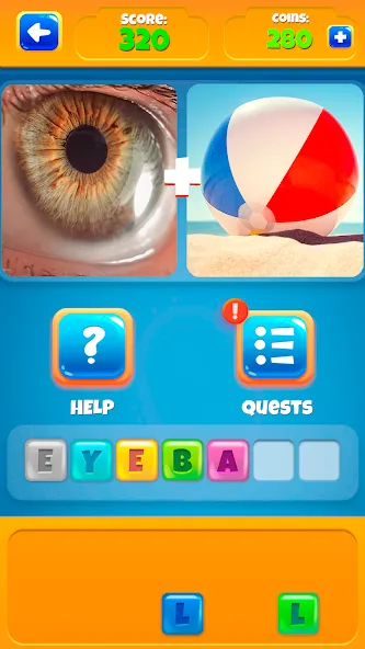 2 Pics 1Word. Offline Games [MOD: Все открыто] - Скриншот 5