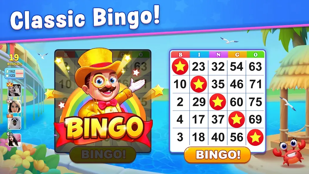 Bingo: Play Lucky Bingo Games (Бинго) [MOD: Mega Mod/Меню] - Скриншот 1