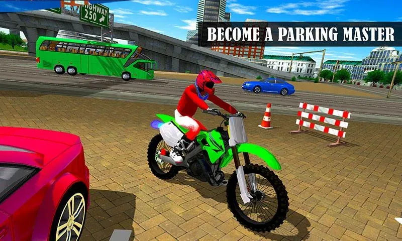 Bike Parking Moto Driving Game (Ларонг Парадахан нг Бисиклета) [MOD: Меню/Много денег] - Скриншот 4
