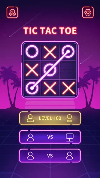Tic Tac Toe — Offline XOXO (Тиктактое) [MOD: Все разблокировано] - Скриншот 3