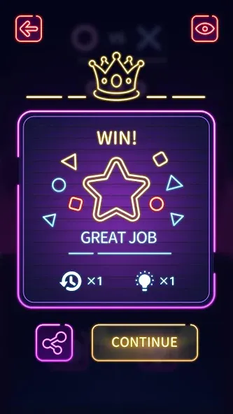 Tic Tac Toe — Offline XOXO (Тиктактое) [MOD: Все разблокировано] - Скриншот 4