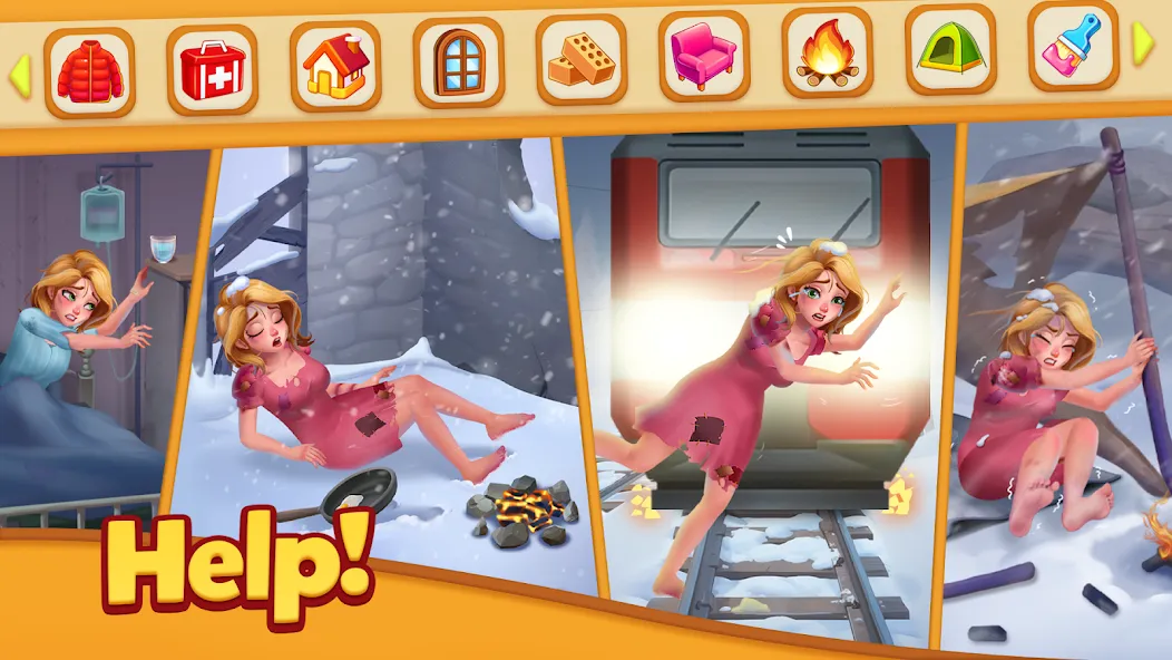 Tile Family: Match Puzzle Game (Тайл Матч) [MOD: Много монет/Энергии] - Скриншот 1