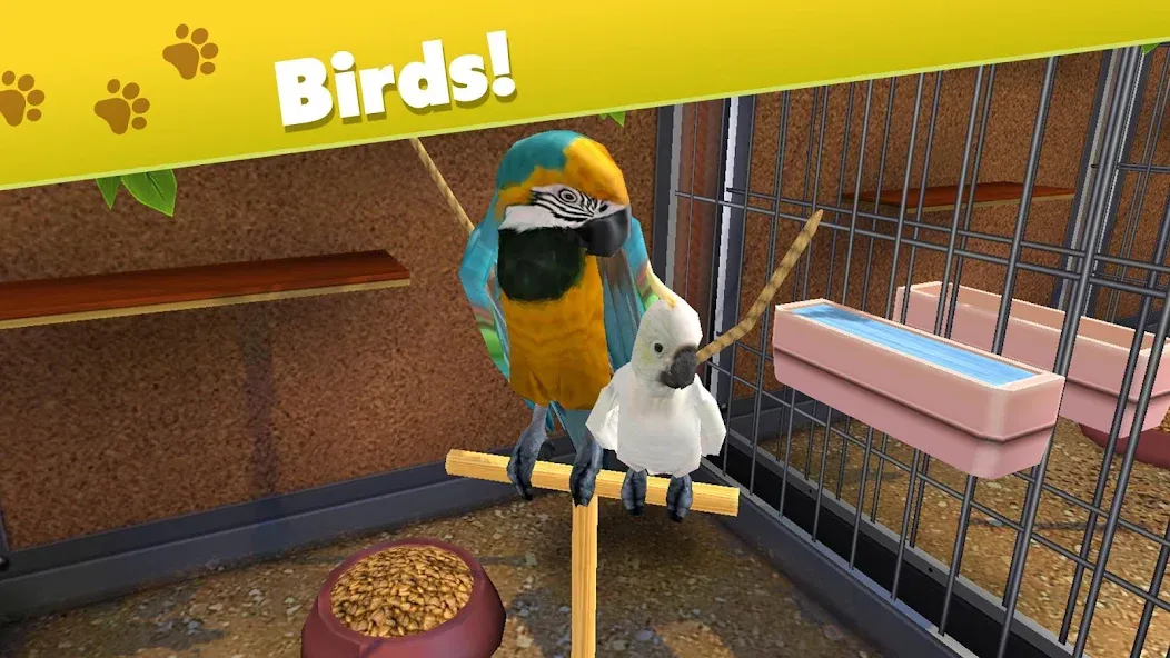 Pet World — My Animal Shelter (Пет Ворлд) [MOD: Меню/Много денег] - Скриншот 2